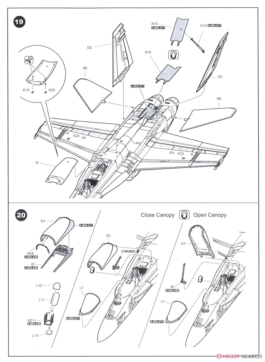 F/A-18C VFA-27 Royal Maces (Plastic model) Assembly guide9
