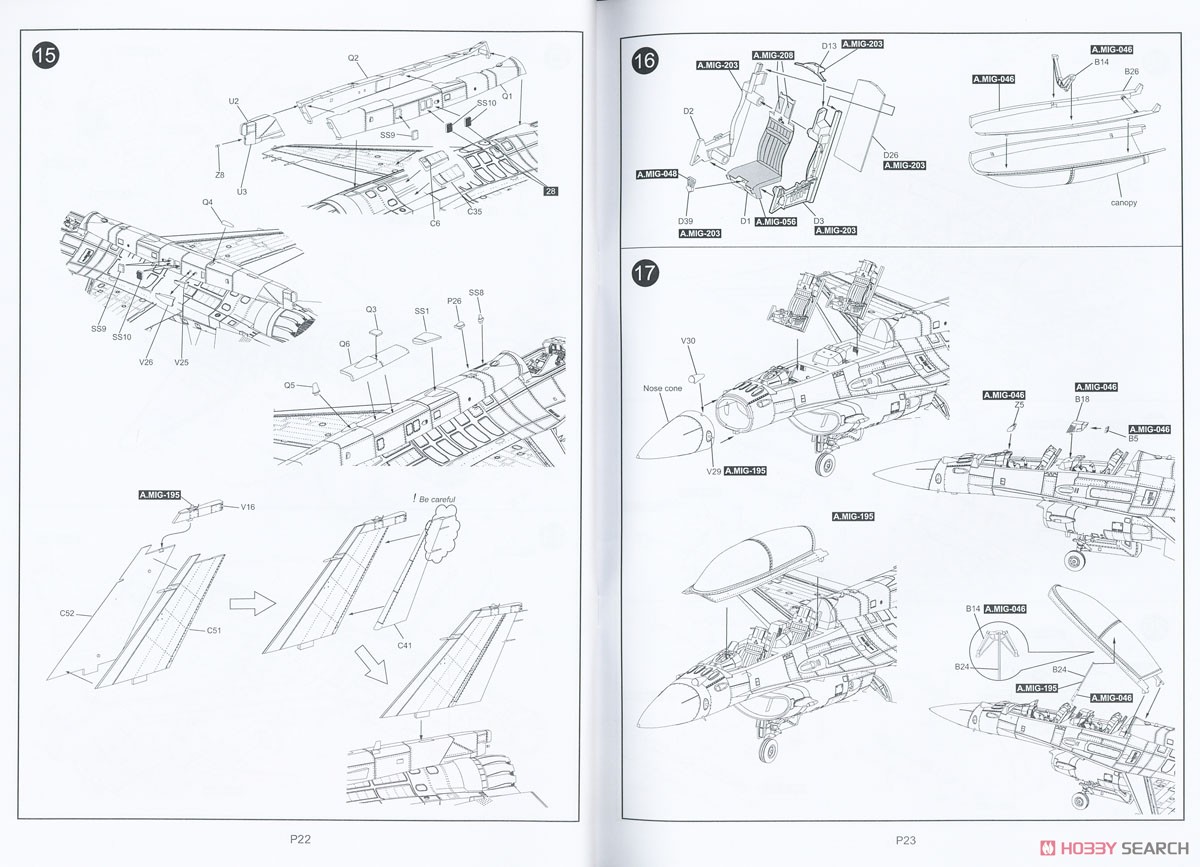 F-16E/F Desert Vipers Block 60 (Plastic model) Assembly guide10