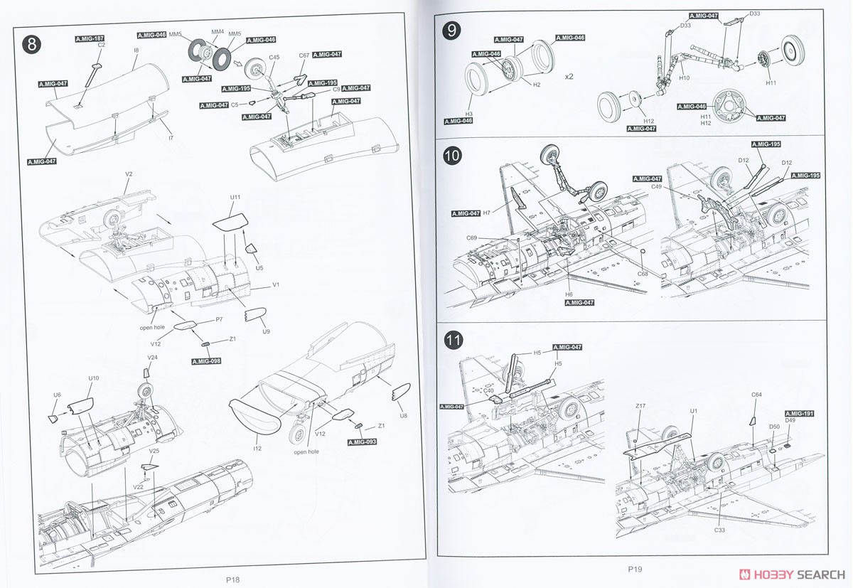F-16E/F Desert Vipers Block 60 (Plastic model) Assembly guide8