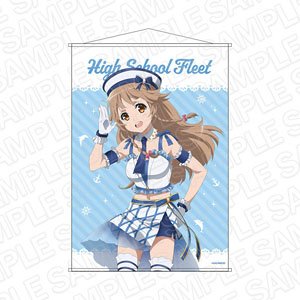 High School Fleet the Movie B2 Tapestry Kouko Nosa Idle Ver. (Anime Toy)