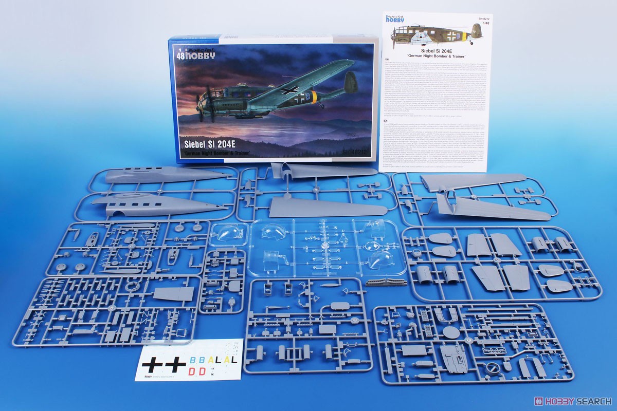 Siebel Si 204E `German Night Bomber & Trainer` (Plastic model) Item picture1