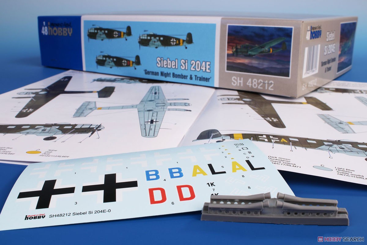 Siebel Si 204E `German Night Bomber & Trainer` (Plastic model) Item picture2