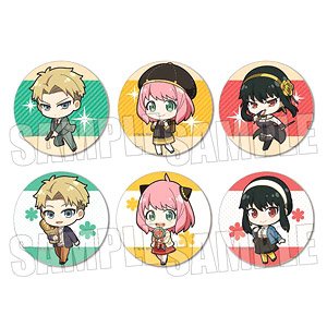 Trading Can Badge Spy x Family Tekutoko (Set of 6) (Anime Toy)