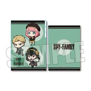 Tekutoko Clear File w/3 Pockets Spy x Family Green (Anime Toy)