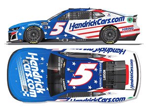 `カイル・ラーソン` #5 ヘンドリックカーズ.com SALUTES シボレー カマロ NASCAR 2022 ネクストジェネレーション (ミニカー)