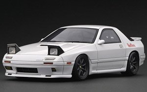 Initial D Mazda Savanna RX-7 Infini (FC3S) White (Diecast Car)