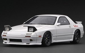 INITIAL D Mazda Savanna RX-7 Infini (FC3S) White (ミニカー)