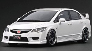 Honda CIVIC (FD2) TYPE R White (ミニカー)