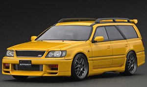 Nissan STAGEA 260RS (WGNC34) Yellow (ミニカー)