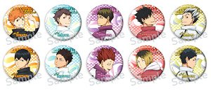 Color Palette Haikyu!! Turn Around Can Badge (Set of 10) (Anime Toy)