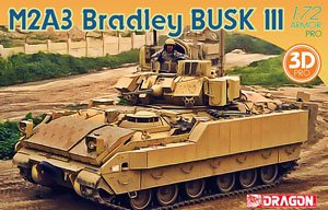 アメリカ軍 歩兵戦闘車 M2A3 ブラッドレー BUSK III 3Dパーツ付属 (プラモデル)