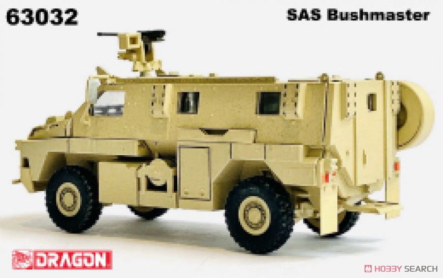 イギリス軍 SAS ブッシュマスター 装輪装甲車 (完成品AFV) 商品画像4