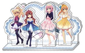 [The Demon Girl Next Door 2-Chome] [Especially Illustrated] Acrylic Diorama Dress Ver. (Anime Toy)