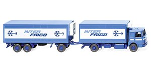 (HO) MAN 冷凍ロードトレイン 「Interfrigo」 (鉄道模型)