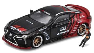 レクサス LC500 ADVAN (北米仕様クラムシェルパッケージ) (ミニカー)