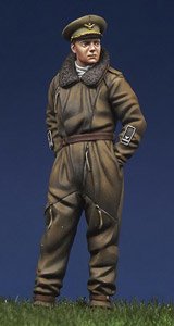 Royal Hungarian Air Force Pilot WW II #1 (Plastic model)