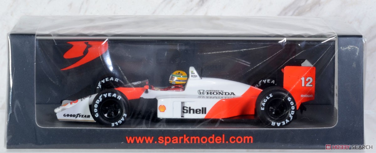 McLaren MP4/4 No.12 Winner Japanese GP 1988 Ayrton Senna (ミニカー) パッケージ1