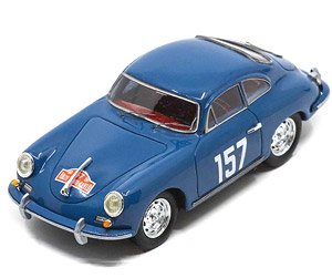 Porsche 356A 1600 No.157 Rally Monte Carlo 1960 A.Gacon - R.Gannot (ミニカー)