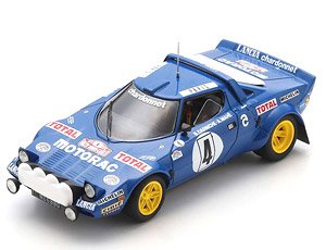 Lancia Stratos HF No.4 Winner Rally Monte Carlo 1979 B.Darniche - A.Mahe (ミニカー)