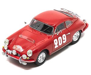 Porsche 356B No.209 Rally Monte Carlo 1962 R.Dooijes - R.Slotemaker (ミニカー)