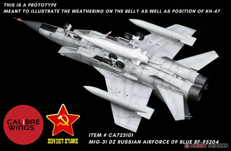MIG-31 DZ Foxhound Russian Air Force Blue 09 (Pre-built Aircraft) Other picture4