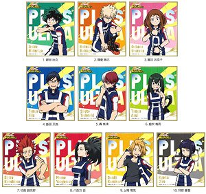 My Hero Academia Gilding Mini Colored Paper Collection (Set of 10) (Anime Toy)