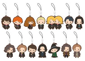 Harry Potter Rubber Strap Collection Mini Chara (Set of 14) (Anime Toy)