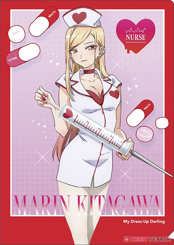 My Dress-Up Darling Clear File Nurse [Especially Illustrated] (Anime Toy) Item picture1