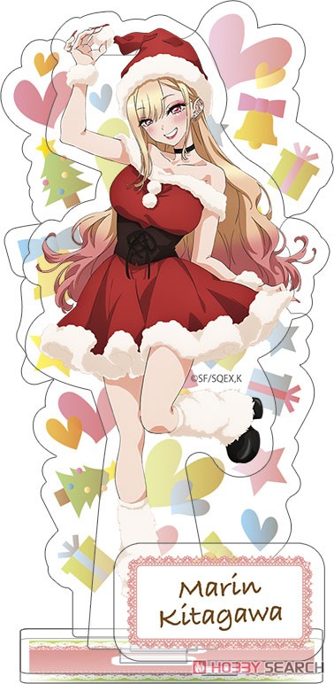 My Dress-Up Darling Greeting Set Christmas with Marin (Acrylic Figure/Big Towel/Post Card) (Anime Toy) Item picture1