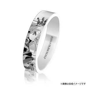 No Game No Life [Shiro] Silver Ring Size: 9.5 (Anime Toy)
