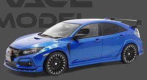 FK8 CIVIC Type R カスタム (ブルー) (ミニカー)