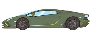Lamborghini Aventador S Japan Limited Edition 2021 Verde Turbine (Matte Green) (Diecast Car)