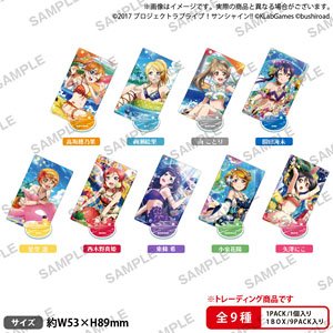 Love Live! School Idol Festival Trading Square Acrylic Stand muse (Set of 9) (Anime Toy)