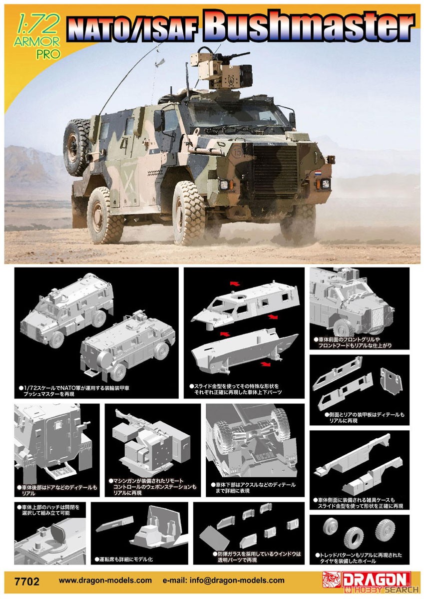 NATO/ISAF ブッシュマスター (プラモデル) その他の画像2