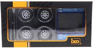 Tire Set Mini Lite Silver (Diecast Car)