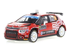 シトロエン C3 Rally2 2022年モンテカルロラリー #23 Y.Rossel /B.Boulloud (ミニカー)