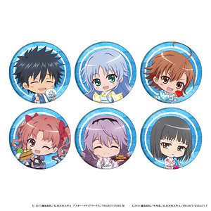 Can Badge [Toaru Series] 02 Spa Ver. (Mini Chara) (Set of 6) (Anime Toy)