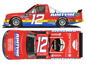 `スペンサー・ボイド` #12 RIMTYME スローバック シボレー シルバラード NASCAR キャンピングワールド・トラックシリーズ 2022 (ミニカー)