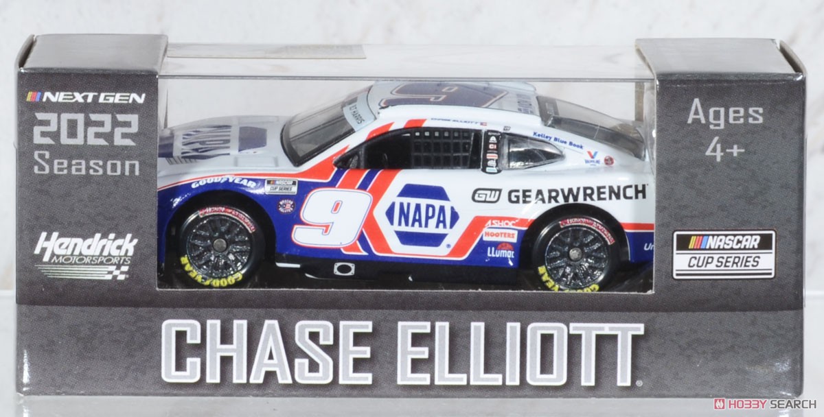 `チェイス・エリオット` #9 NAPA SALUTES シボレー カマロ NASCAR 2022 ネクストジェネレーション (ミニカー) パッケージ1