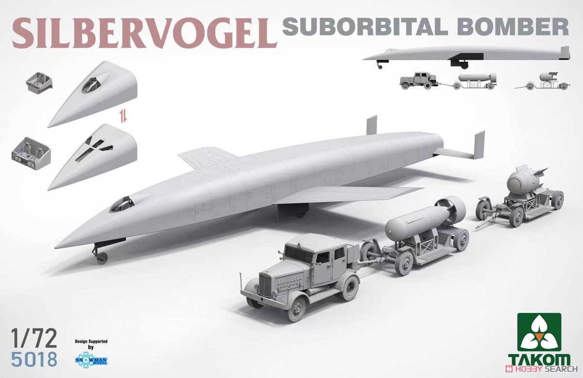 Silbervogel Suborbital Bomber & Atomic Payload Suite (Plastic model) Other picture1