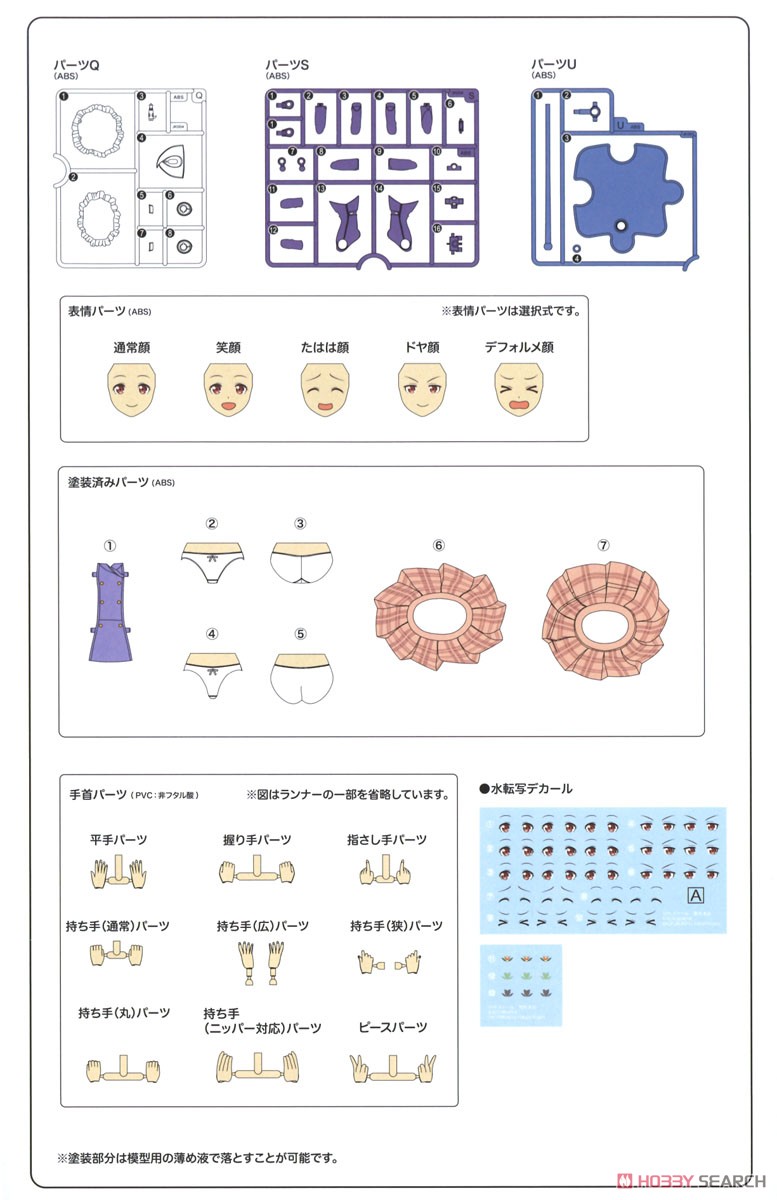 Sousai Shojo Teien Ao Gennai [Wakaba Girls` High School Winter Clothes] (Plastic model) Assembly guide19
