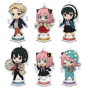 Tokotoko Acrylic Stand Spy x Family (Set of 6) (Anime Toy)