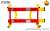 Four-Post Lift - MOPAR Parts & Accessories - Yellow and Red (ミニカー) 商品画像6
