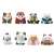 Mega Cat Project One Piece `Nyan Piece Nyaaan! Luffy and Rival` (Set of 8) (PVC Figure) Item picture1