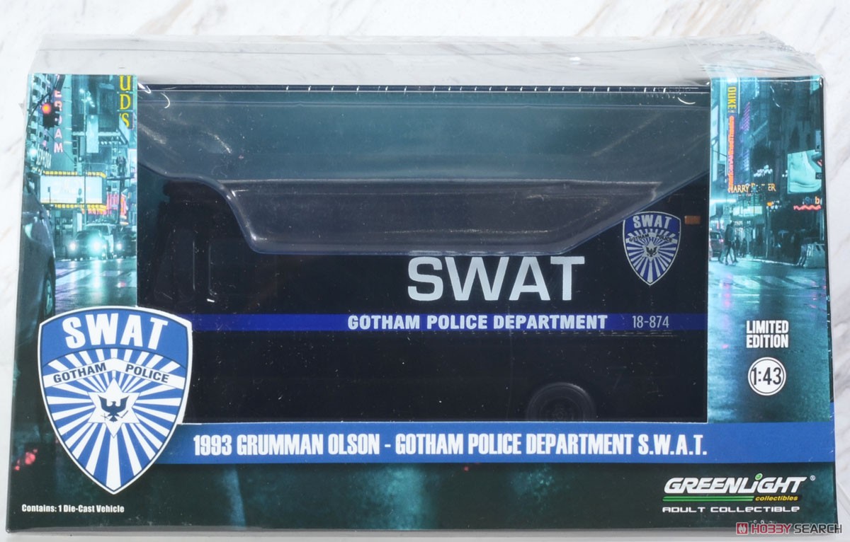 1993 Grumman Olson - Gotham Police Department S.W.A.T. (ミニカー) パッケージ1