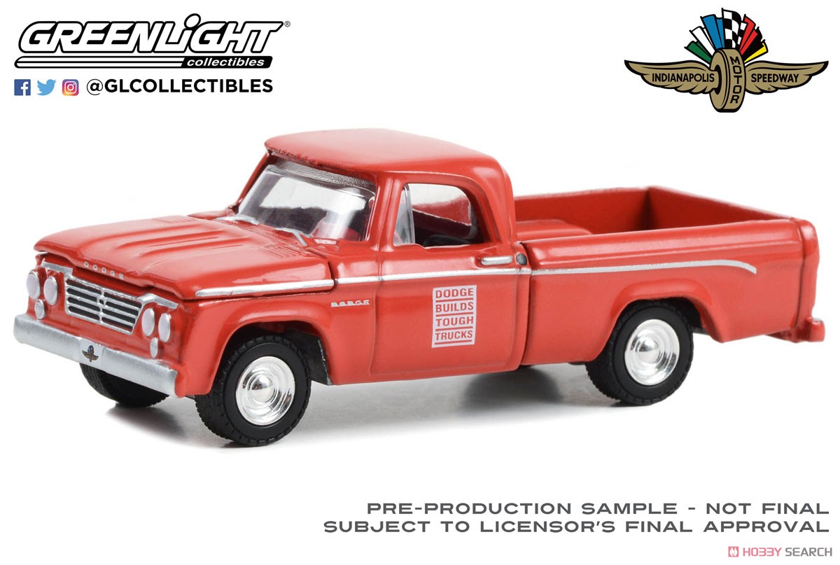 1963 Dodge D-100 - 47th International 500 Mile Sweepstakes - `Dodge Builds Tough Trucks` (ミニカー) 商品画像1