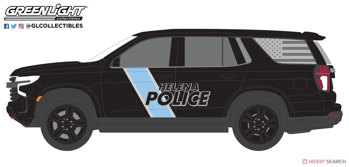 Hot Pursuit - 2022 Chevrolet Tahoe Police Pursuit Vehicle (PPV) - Helena Police Department, Helena, Alabama (Diecast Car) Other picture1