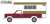 1981 Dodge Ram D-250 Royal with Large Camper - Medium Crimson Red and Pearl White (Diecast Car) Other picture1
