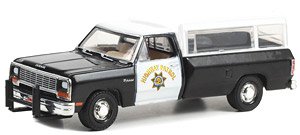 1985 Dodge Ram D-100 - California Highway Patrol (ミニカー)