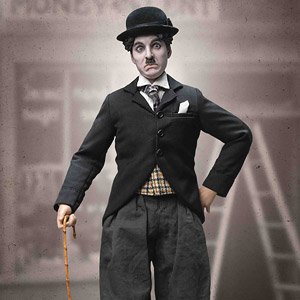Star Ace Toys Charlie Chaplin Collectable Action Figure (Completed)